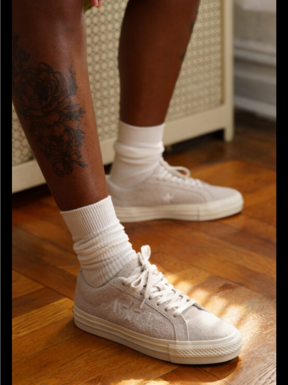 Converse AWAKE Men Suede Low-Top Sneakers - Beige